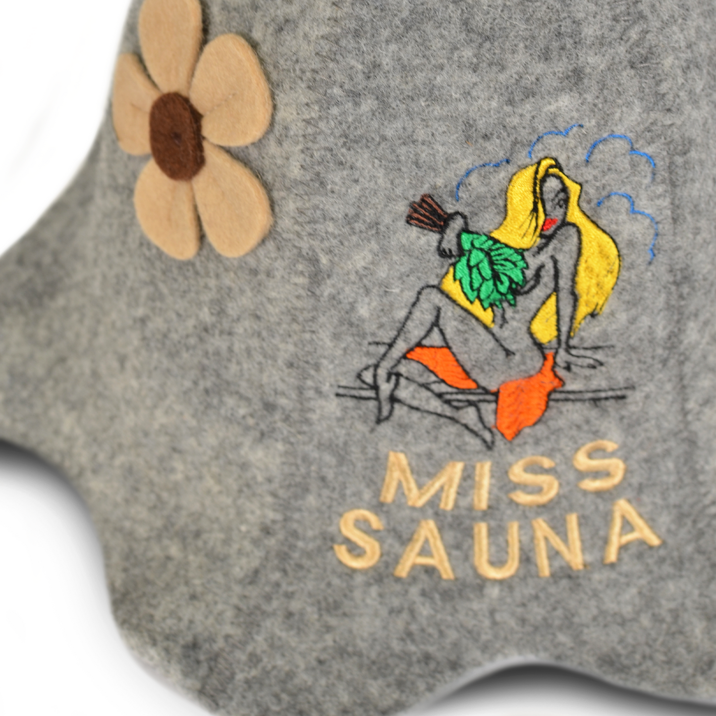 Saunahut 'Miss Sauna' 100% Wolle