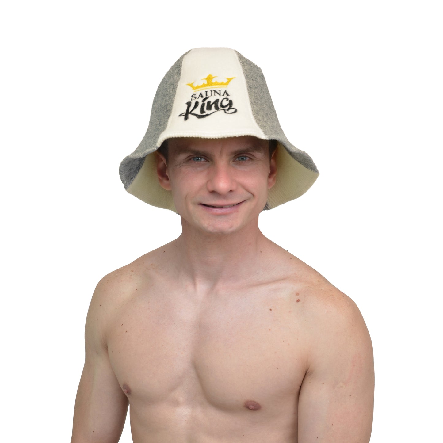 Sauna Hat ‘Sauna King’, 100% Wool