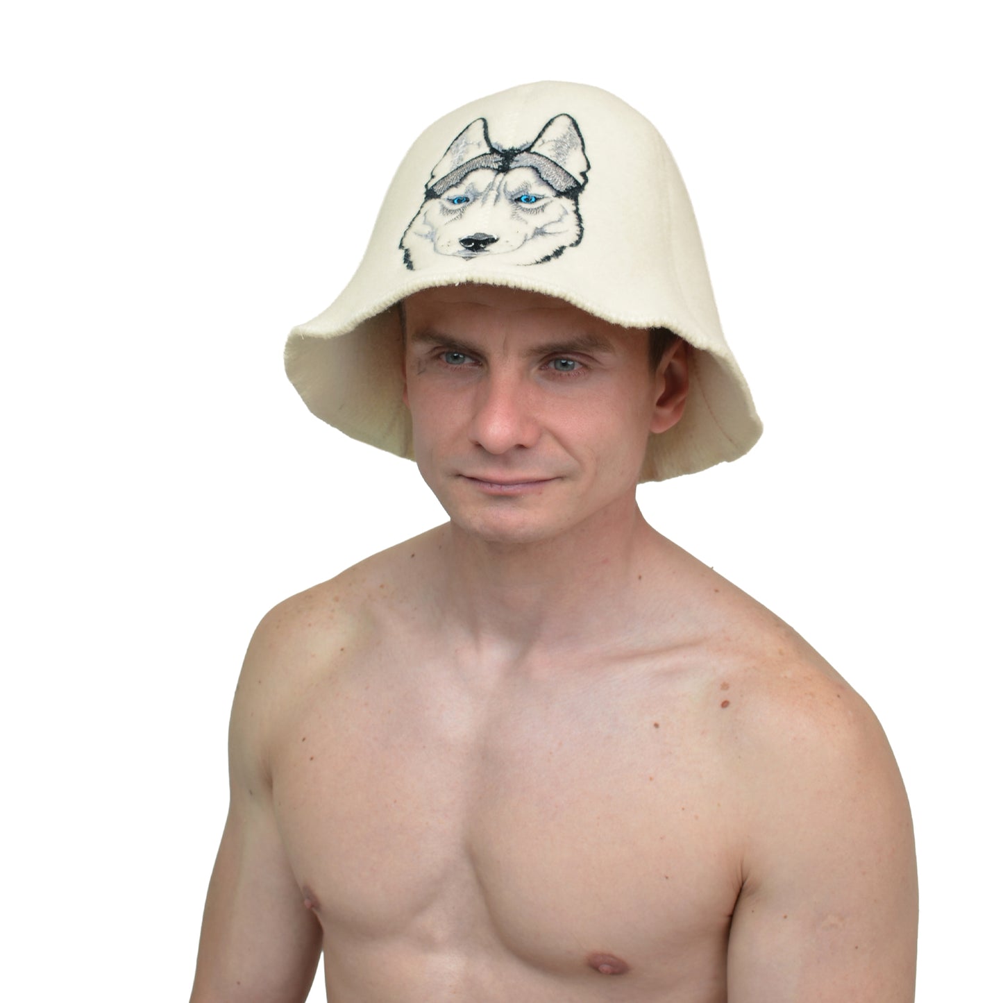 Sauna Hat ‘Husky’ 100% Wool