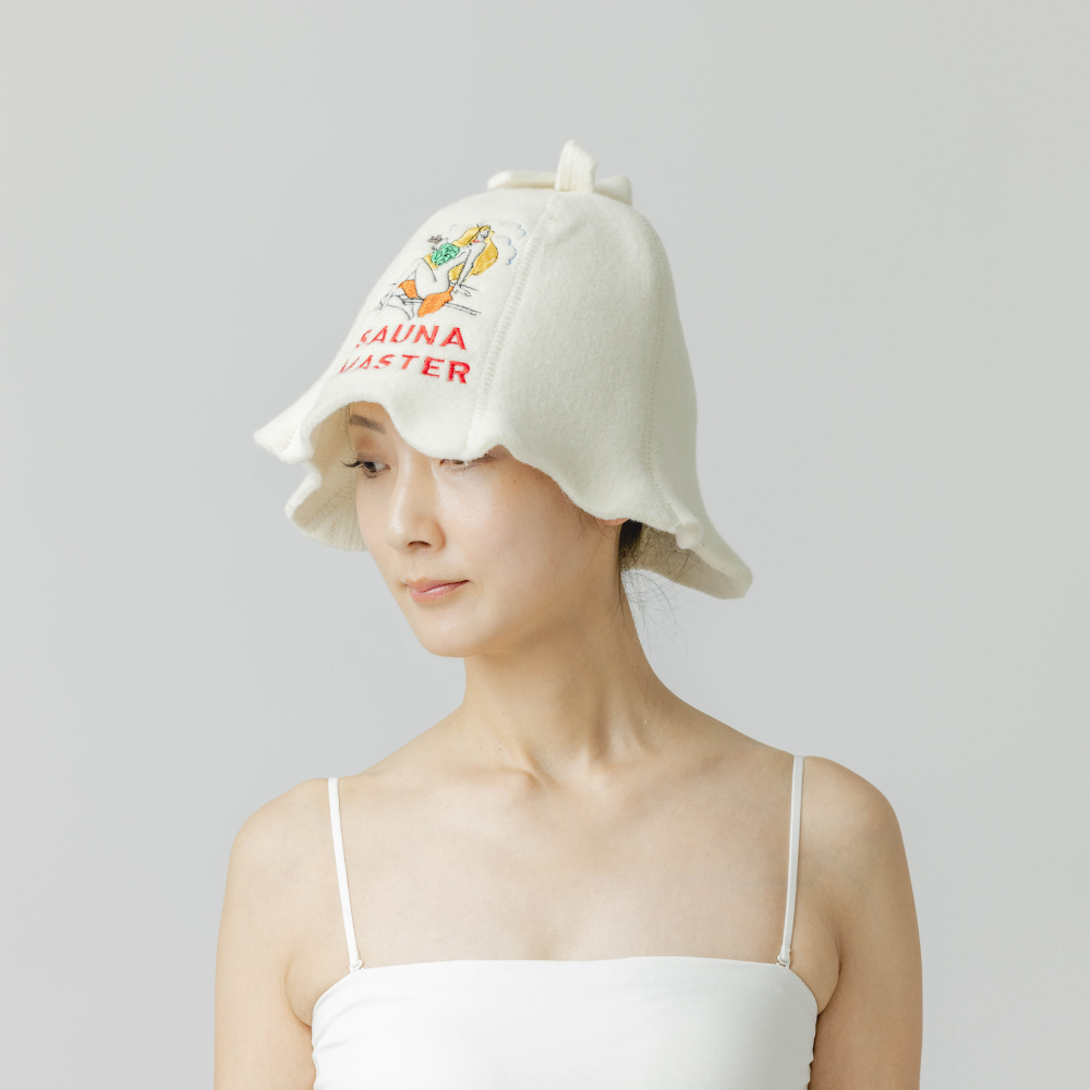 Sauna Hat ‘Sauna Master’ 100% Wool