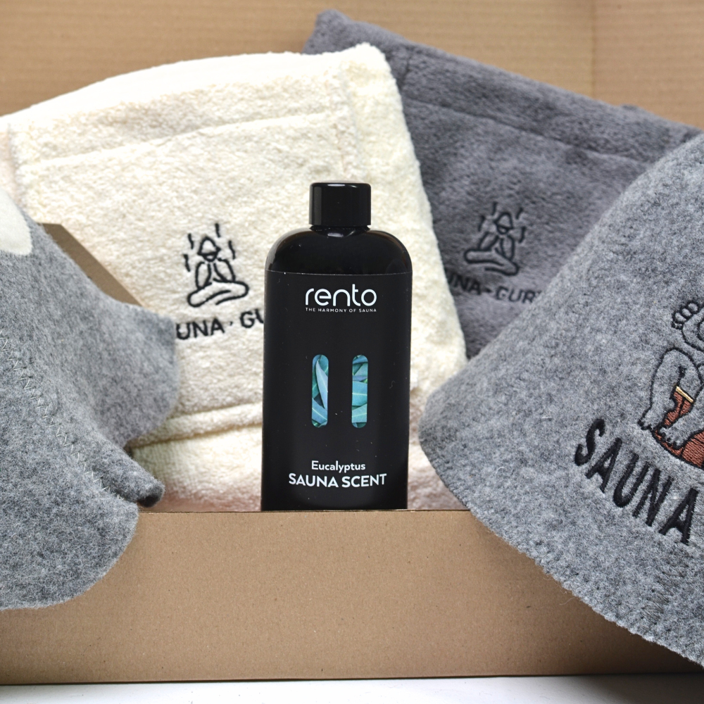 Couples sauna gift set