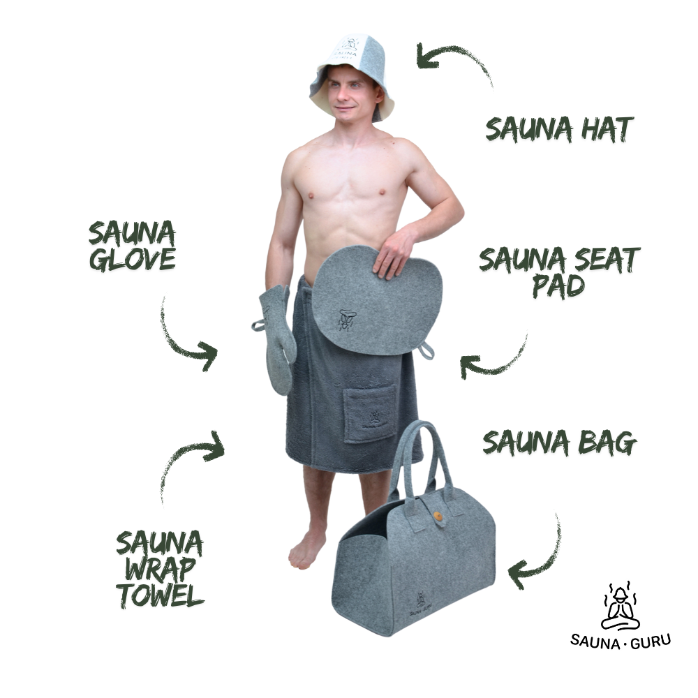 Ultimate Sauna Beginner Set – Premium Sauna Accessories for Outdoor & Home Saunas