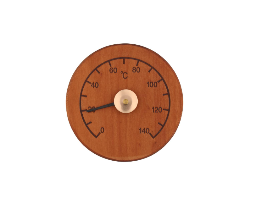 4Living Heat-Treated Sauna Thermometer