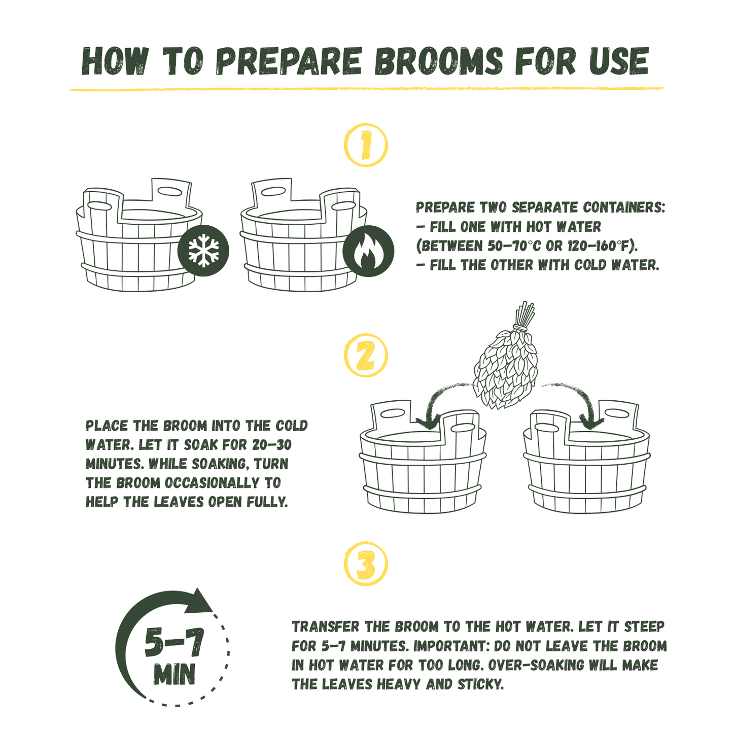 Birch Branch Bath Whisk for Traditional Sauna