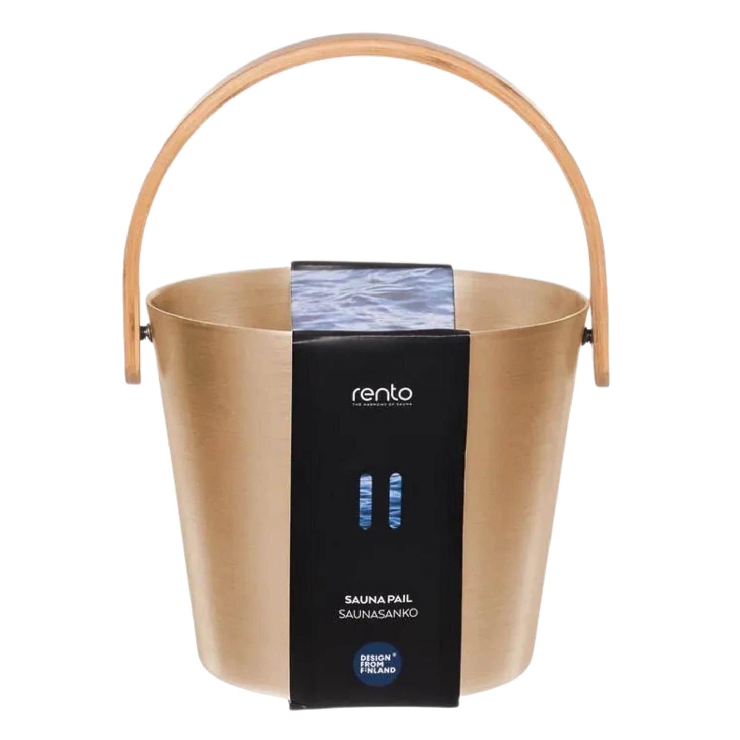 Rento Aluminium Eimer Champagner