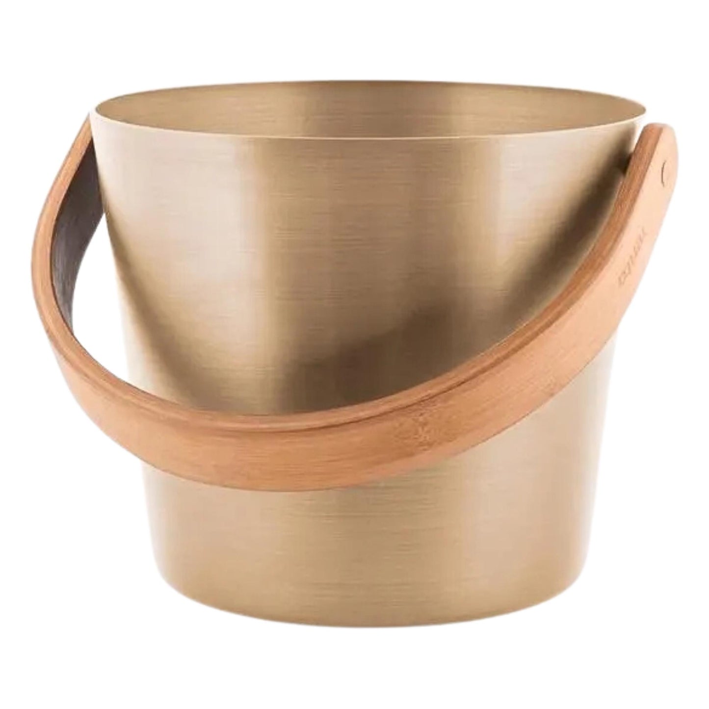 Rento Aluminium Eimer Champagner