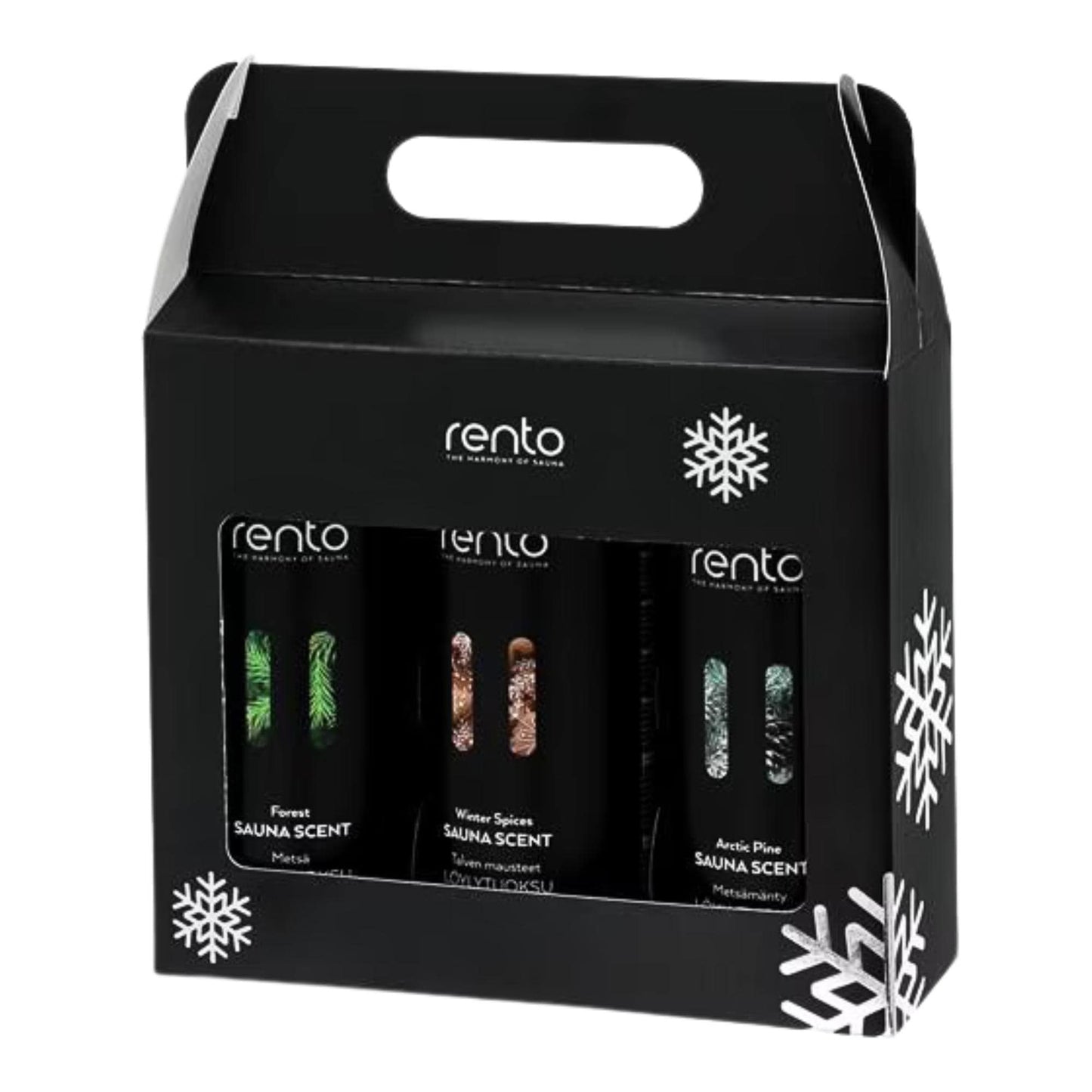 Rento Sauna scent limited edition gift box 3 x 400 ml