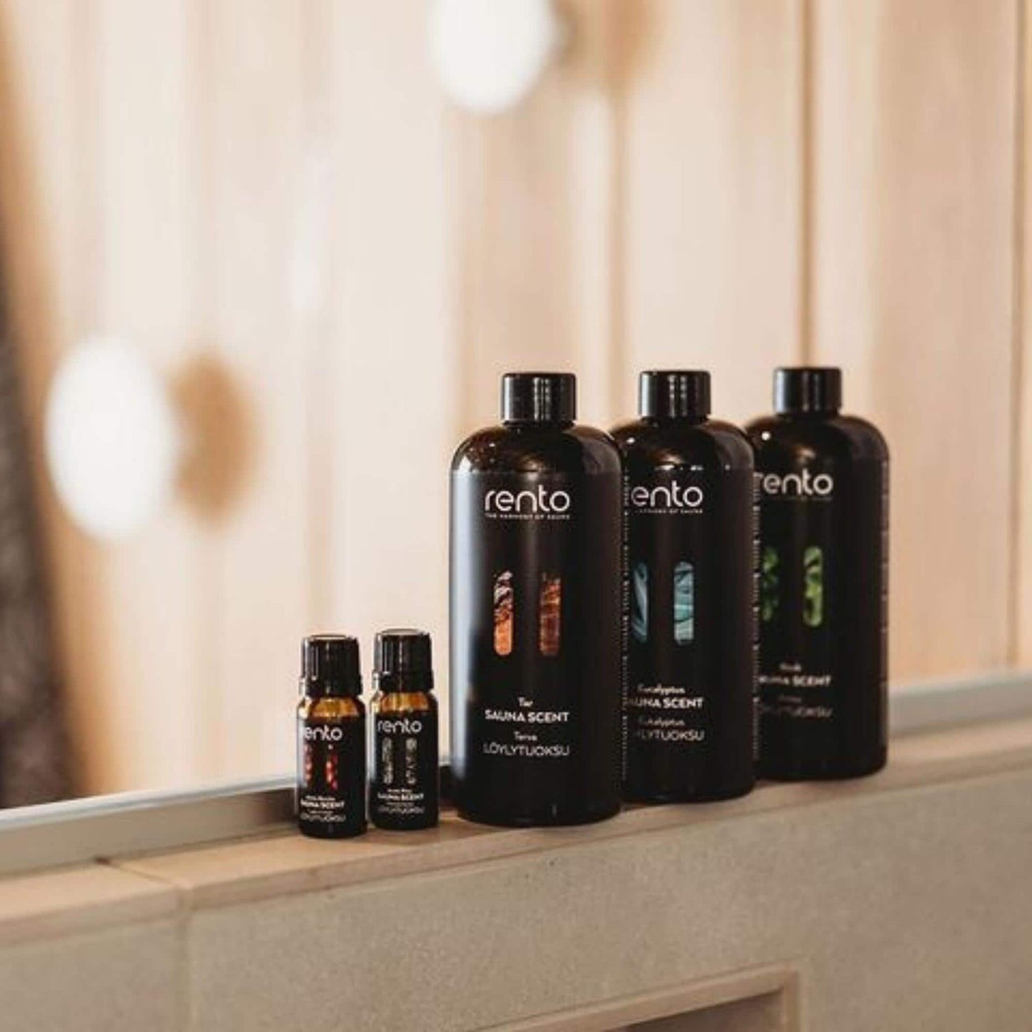 Rento Sauna scent limited edition gift box 3 x 400 ml