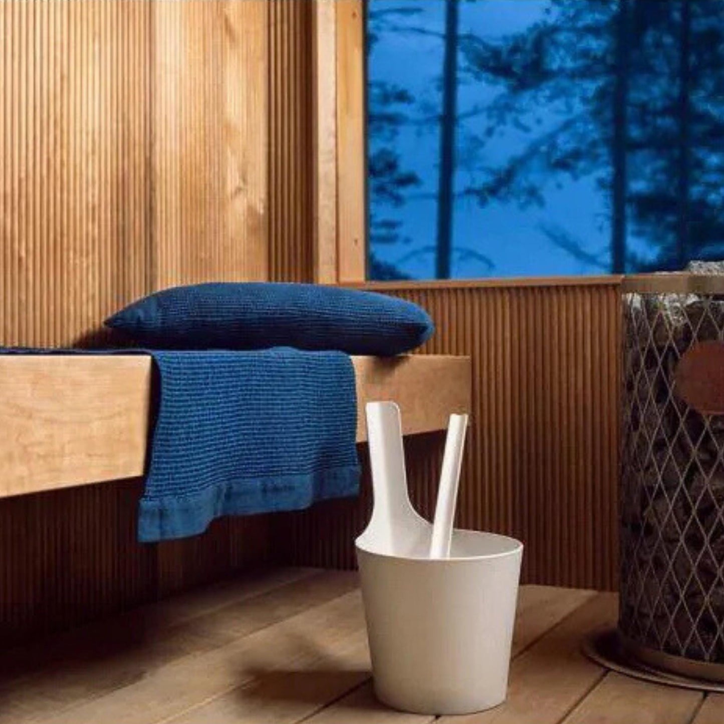 Rento Handtuch Kenno 90x180 cm dunkelblau