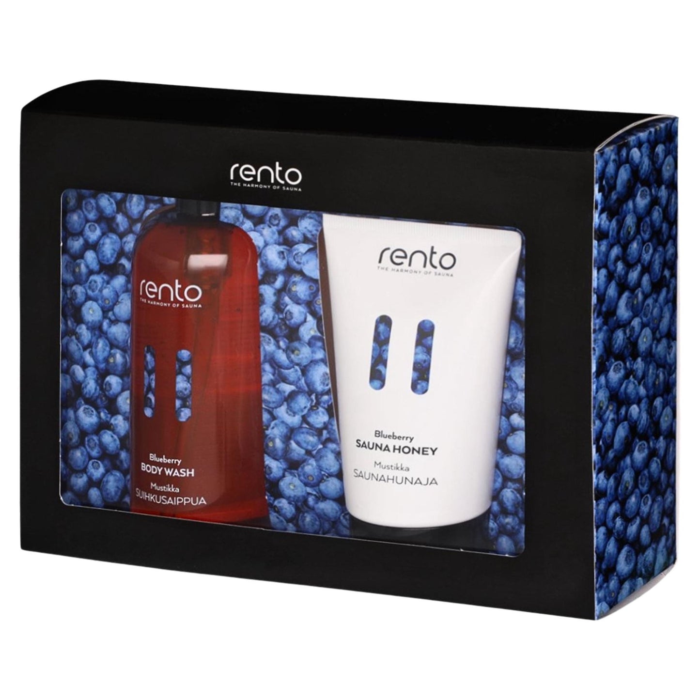 Rento Gift set Body wash & Sauna honey blueberry
