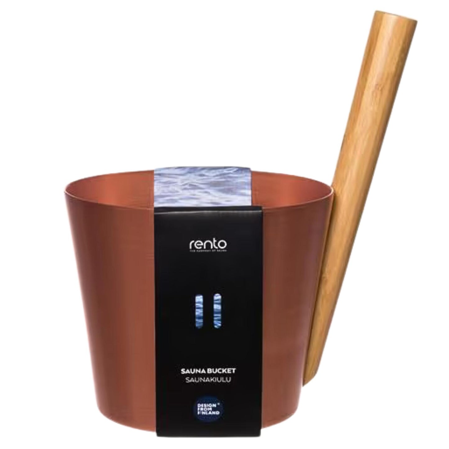 Rento Saunakübel Aluminium Kupfer