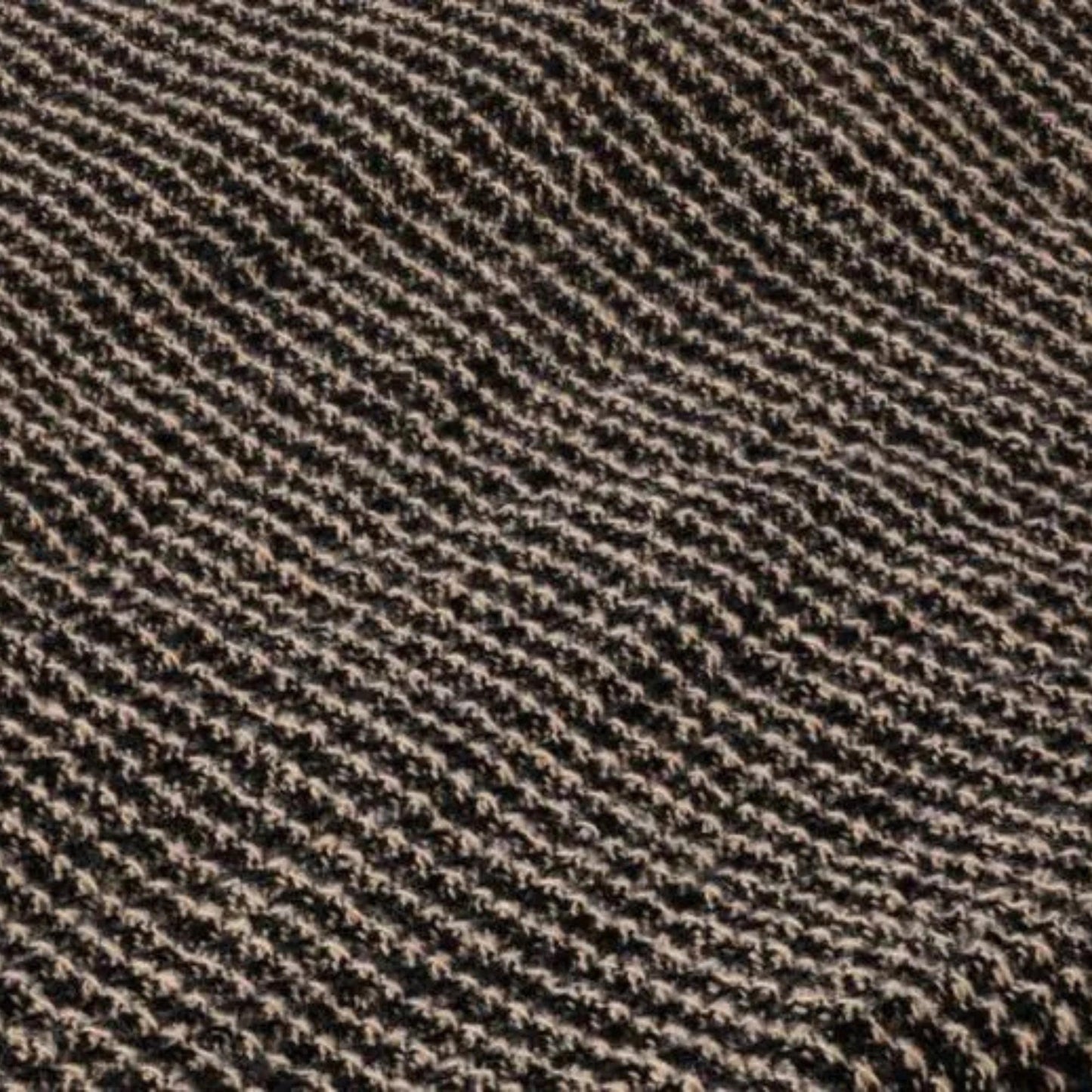 Rento Saunakissen Kenno 50x22 cm schwarz/beige