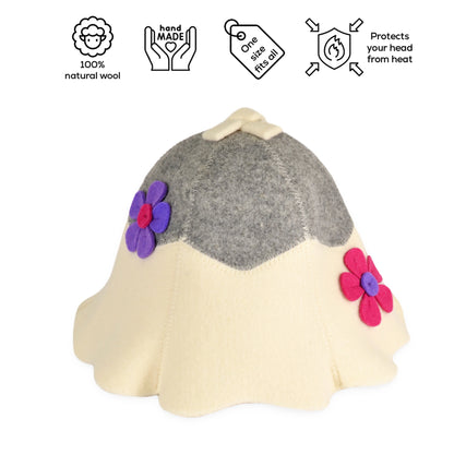 Personalisierter Saunahut