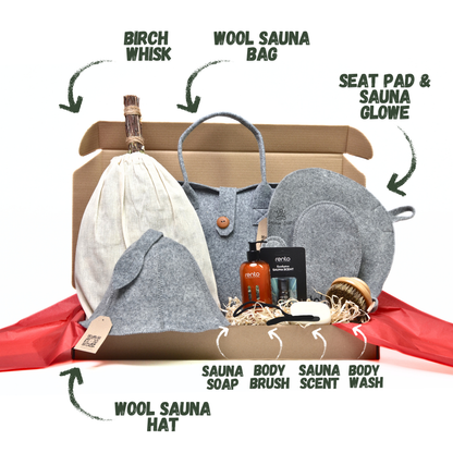 Deluxe Sauna Guru gift set