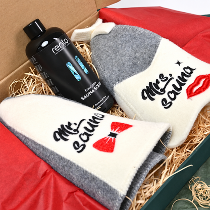 Couple’s Sauna Retreat – 3-Piece Gift Box