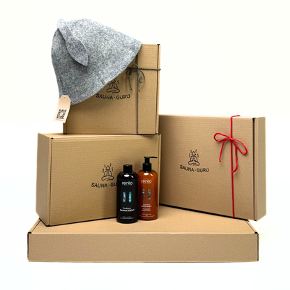 Deluxe Sauna Guru gift set