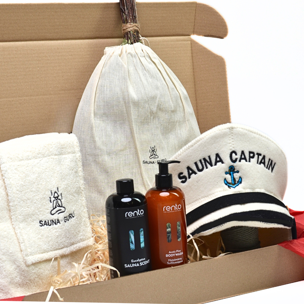 Premium sauna gift set