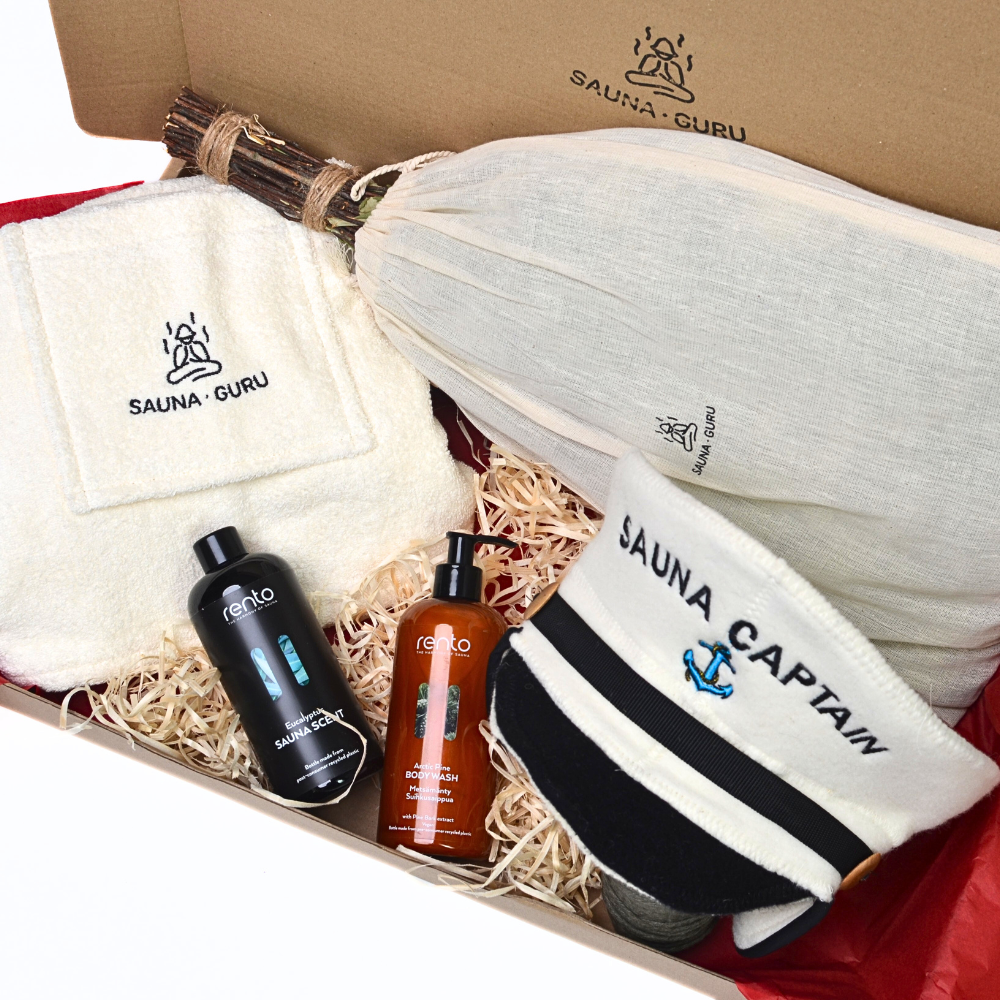 Premium sauna gift set