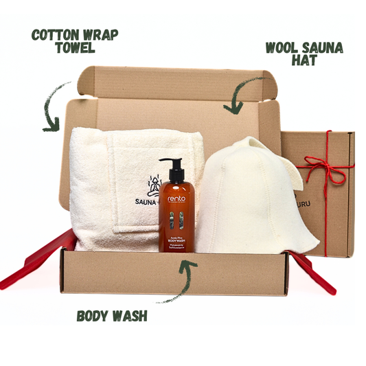 Basic sauna gift set