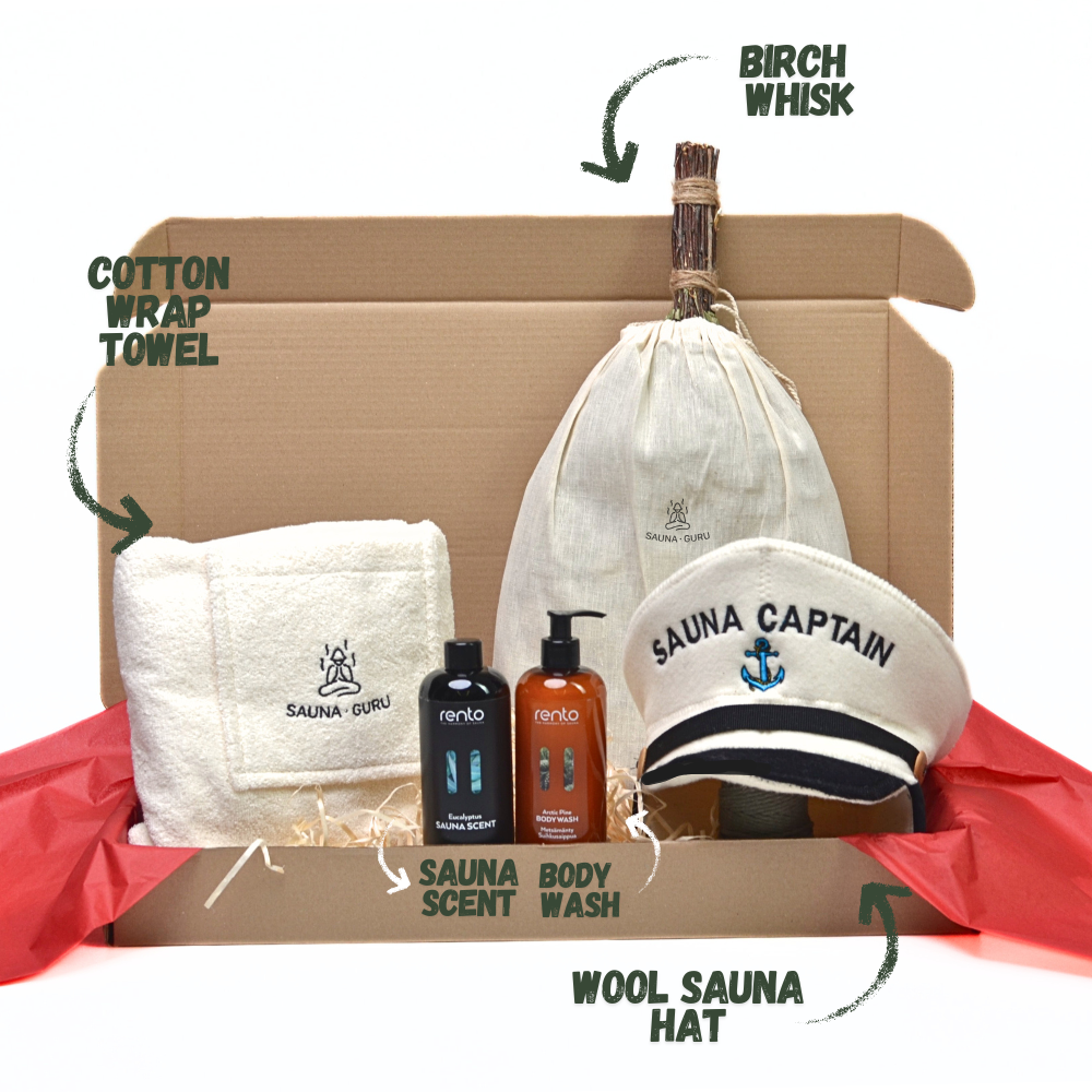 Premium sauna gift set