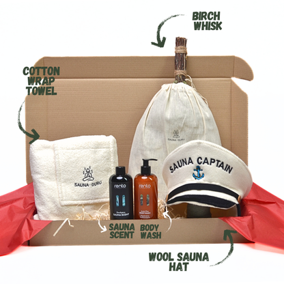 Premium sauna gift set