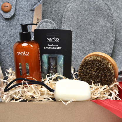 Deluxe Sauna Guru gift set