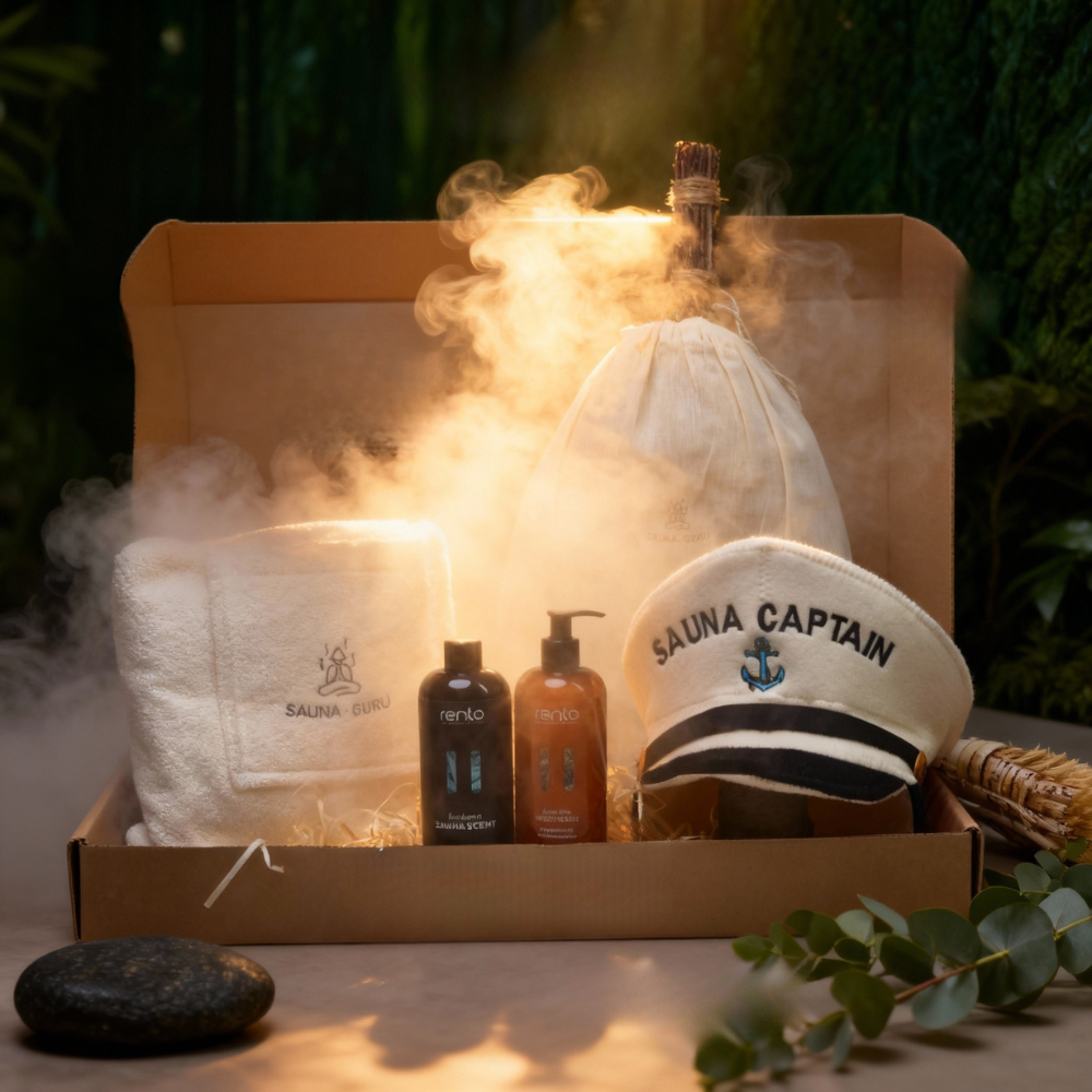 Premium sauna gift set