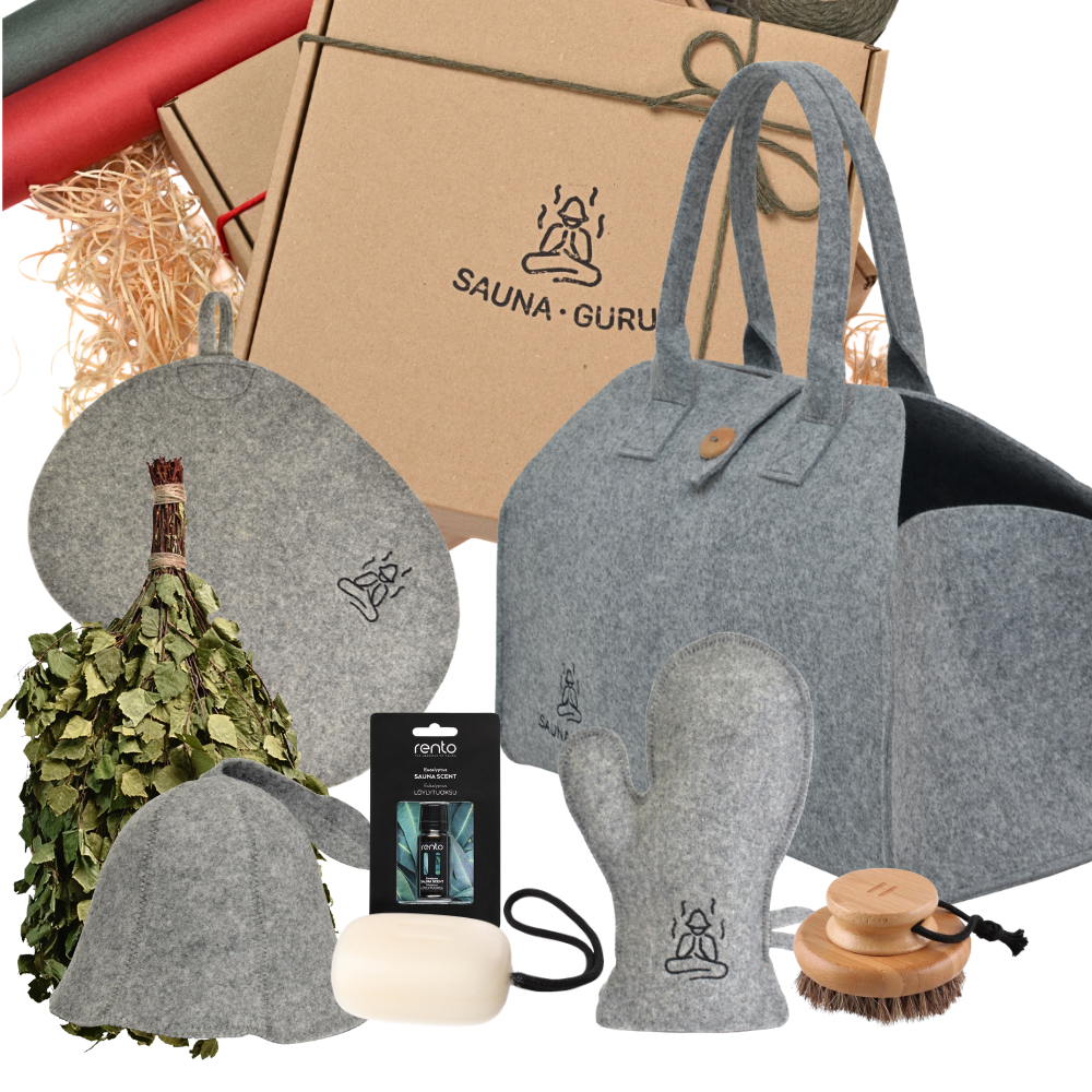 Deluxe Sauna Guru gift set