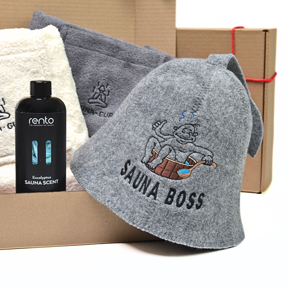 Couples sauna gift set