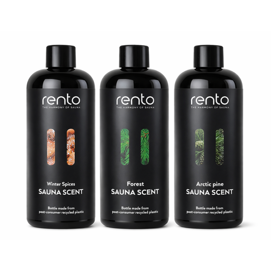 Rento Saunaduft Limited Edition Geschenkbox 3 x 400 ml