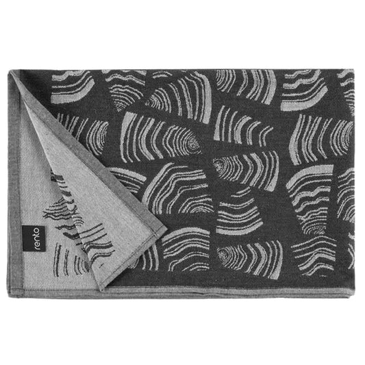 Rento Pino Saunasitzauflage schwarz 50x60 cm