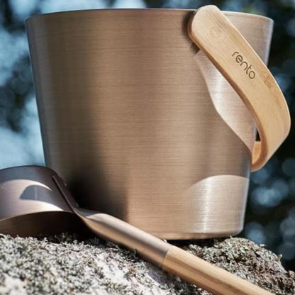 Rento Aluminium Schöpfkelle Champagner