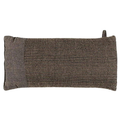 Rento Saunakissen Kenno 50x22 cm schwarz/beige